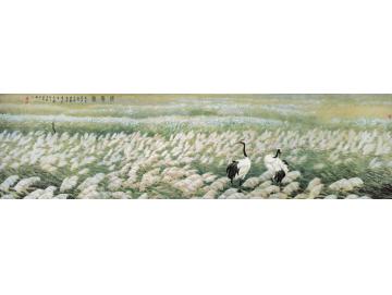 杨德衡国画花鸟清夏图字画之家
