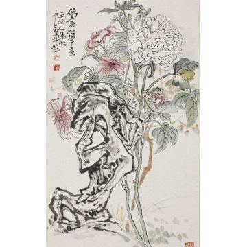 陈昭国画花鸟仿宾虹笔意字画之家