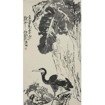 陈昭国画花鸟鹭鸶芭蕉字画之家