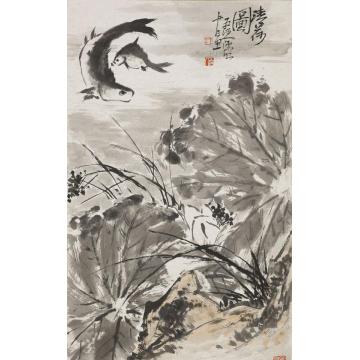 陈昭国画花鸟清荷图字画之家