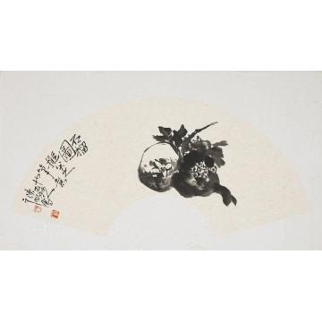 陈昭国画花鸟石榴图字画之家