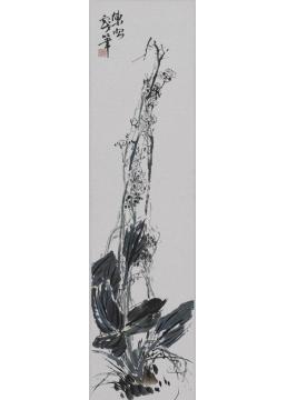 陈昭国画花鸟临风望水字画之家