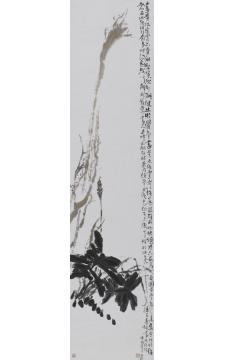 陈昭国画花鸟萧疏片叶字画之家