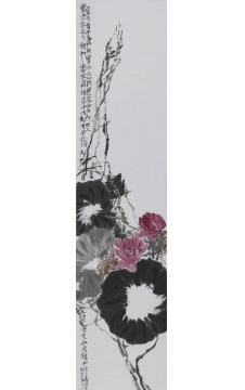 陈昭国画花鸟新梢初展字画之家