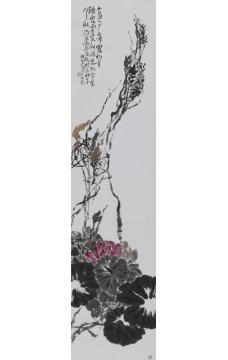 陈昭国画花鸟野草睡莲字画之家