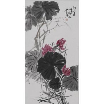 陈昭国画花鸟水上来香字画之家