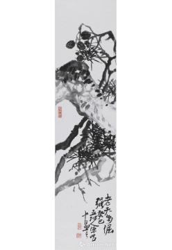 陈昭国画花鸟老夫多倔强字画之家