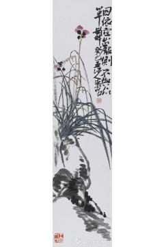 陈昭国画花鸟空山岩侧字画之家