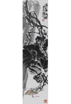 陈昭国画花鸟满崖仙风字画之家