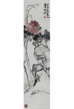 陈昭国画花鸟牡丹四条屏字画之家