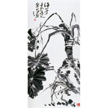 陈昭国画花鸟海芋图字画之家