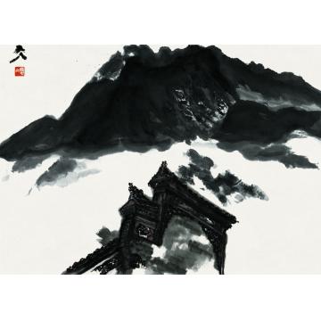 夏北山国画山水山林字画之家