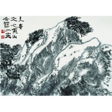 夏北山国画山水山林字画之家