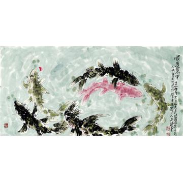吴建堂国画花鸟顺达万里字画之家
