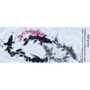 吴建堂国画花鸟团圆顺达图字画之家