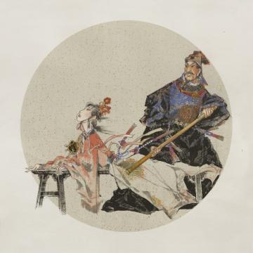 蒙复旦国画人物红楼梦系列之二字画之家