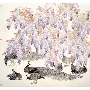 张建明国画花鸟乐园字画之家