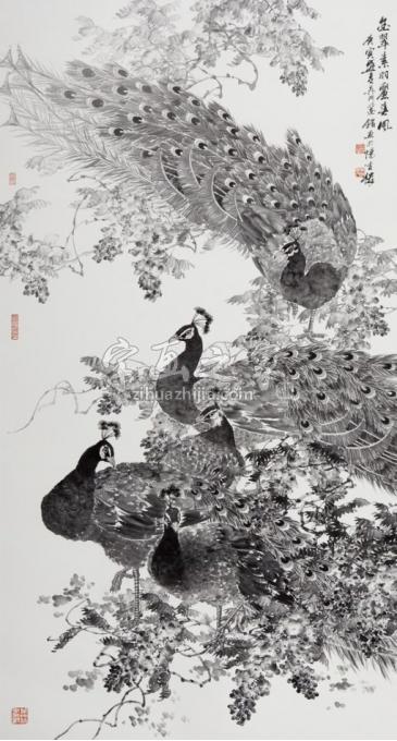 国画家张建明字画之家