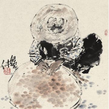王鸣放国画人物王鸣放作品字画之家
