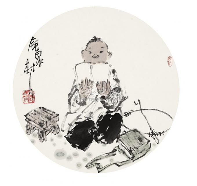 国画家王鸣放字画之家