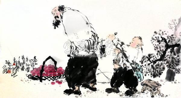 国画家王鸣放字画之家