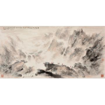 裴家同国画山水无题字画之家