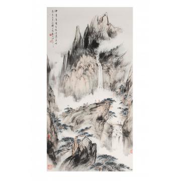 裴家同国画山水无题字画之家