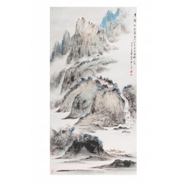 裴家同国画山水无题字画之家
