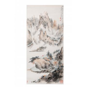 裴家同国画山水无题字画之家