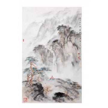 裴家同国画山水无题字画之家