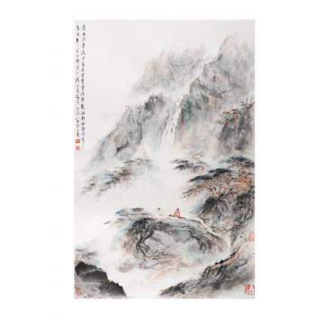裴家同国画山水无题字画之家