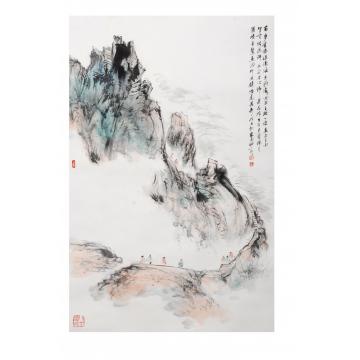 裴家同国画山水无题字画之家