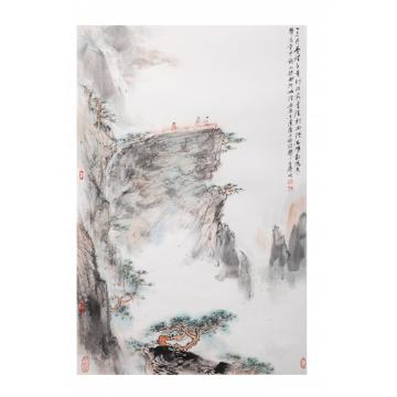 裴家同国画山水无题字画之家