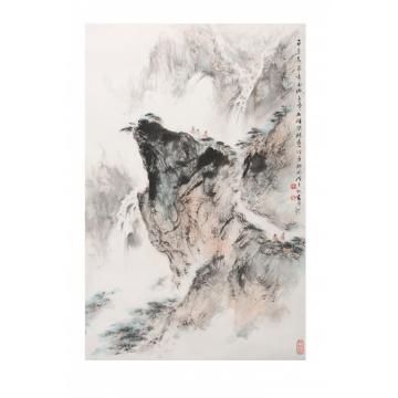 裴家同国画山水无题字画之家