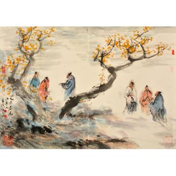 裴家同国画花鸟无题字画之家