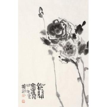 演旭国画花鸟花开富贵字画之家