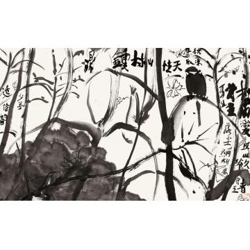 闫新生国画花鸟山林天性字画之家