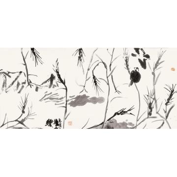 闫新生国画花鸟芒种字画之家