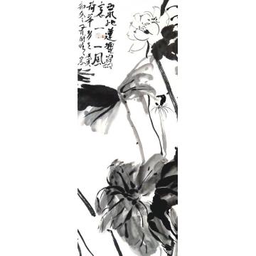 闫新生国画花鸟一一风荷举字画之家