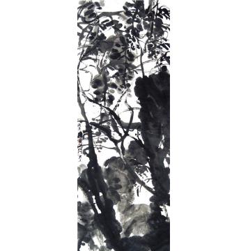 闫新生国画花鸟紫藤字画之家