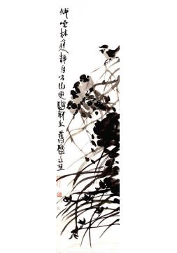 闫新生国画花鸟鸟鸣字画之家