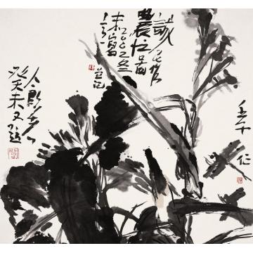 闫新生国画花鸟些子书狂字画之家