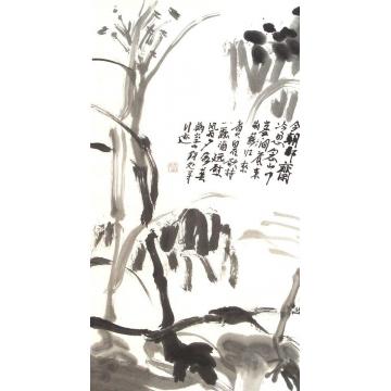 闫新生国画花鸟何处寻旧迹字画之家