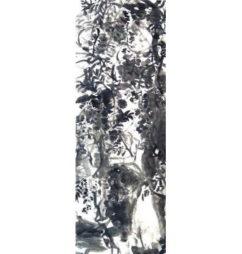 闫新生国画花鸟紫藤字画之家