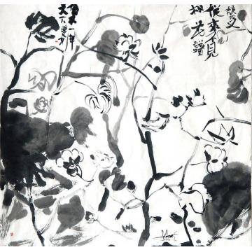 闫新生国画花鸟棉花谱字画之家