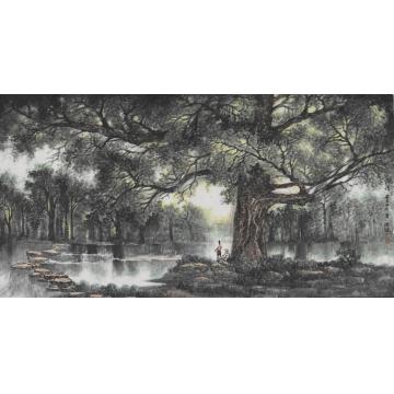 王焕波国画山水怡情字画之家