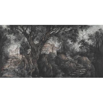 王焕波国画山水岁月字画之家