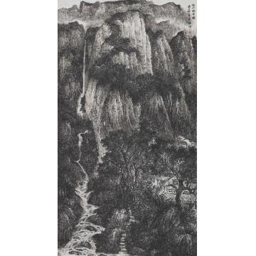 王焕波国画山水溪山幽居字画之家