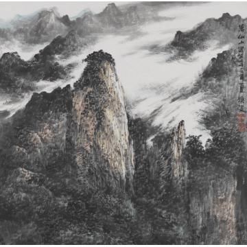 王焕波国画山水万仙山写生字画之家