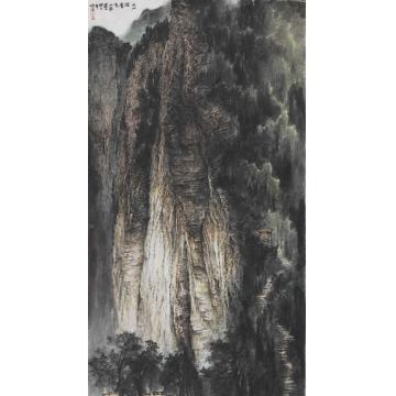 王焕波国画山水大山深处字画之家